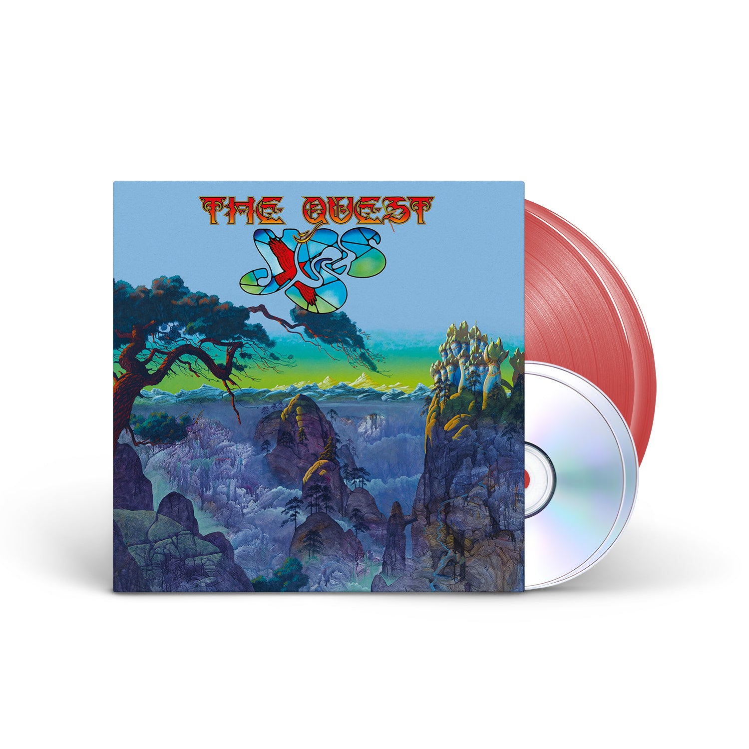 YES - The Quest - Apple Red 2xLP + 2CD