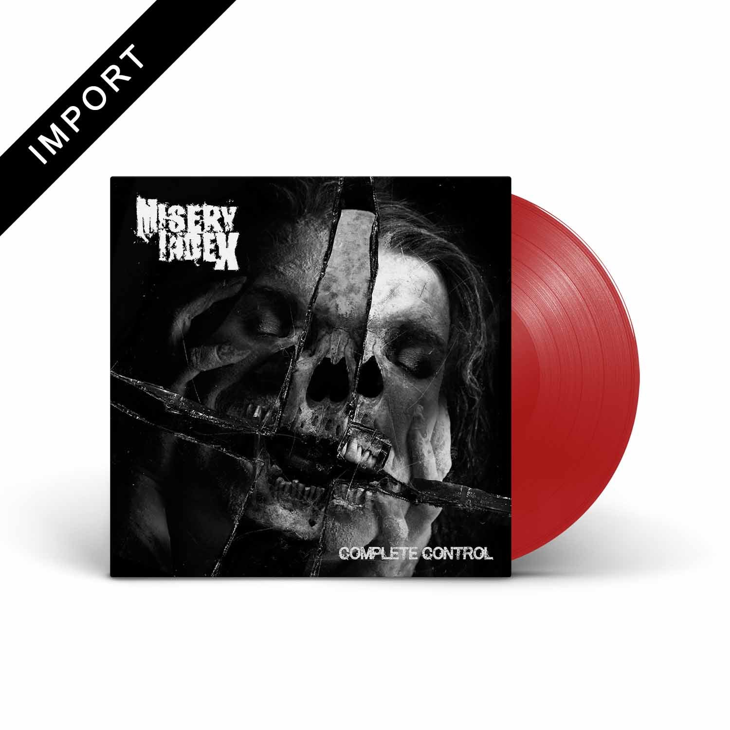 Misery Index - Complete Control - Transparent Red Vinyl LP