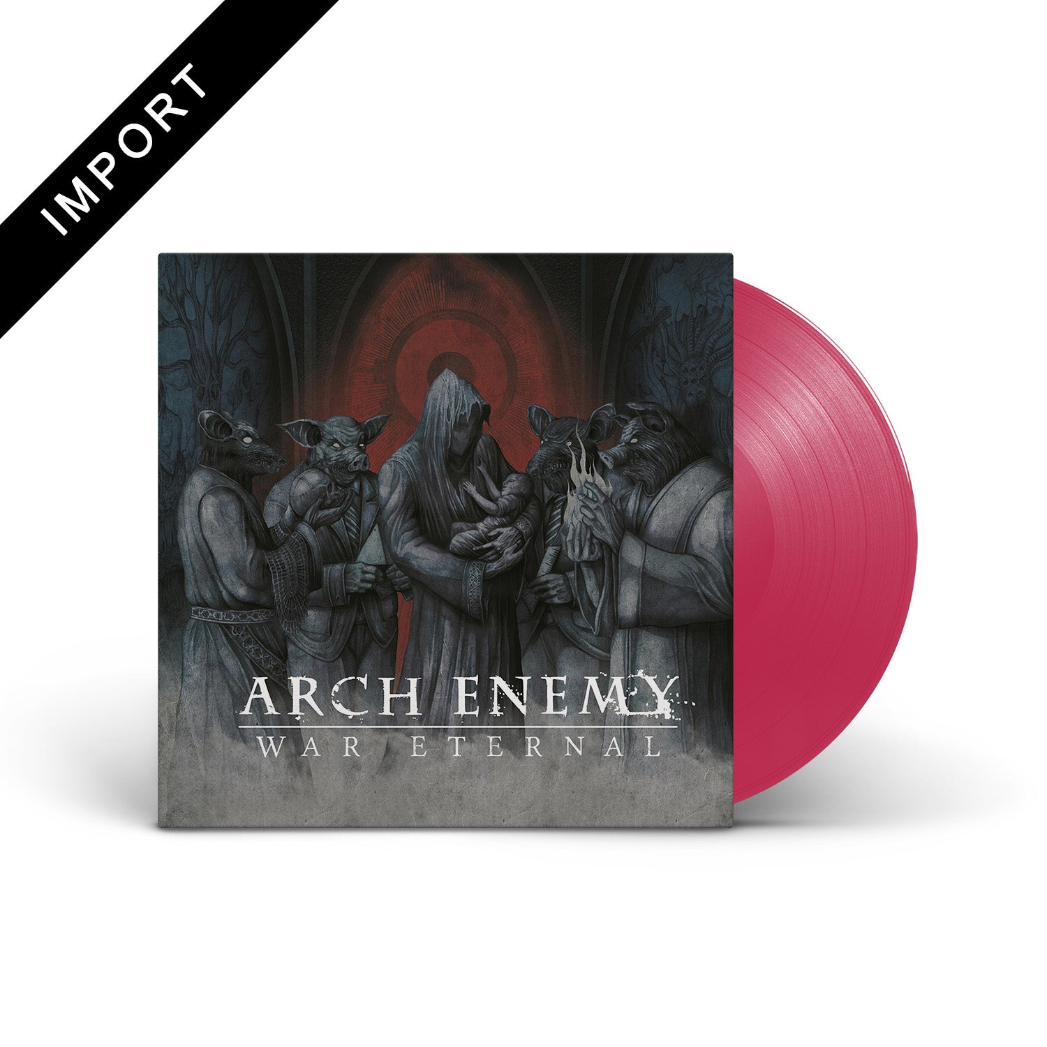 Arch Enemy - War Eternal (Re-issue 2023) - Transparent Magenta Vinyl LP