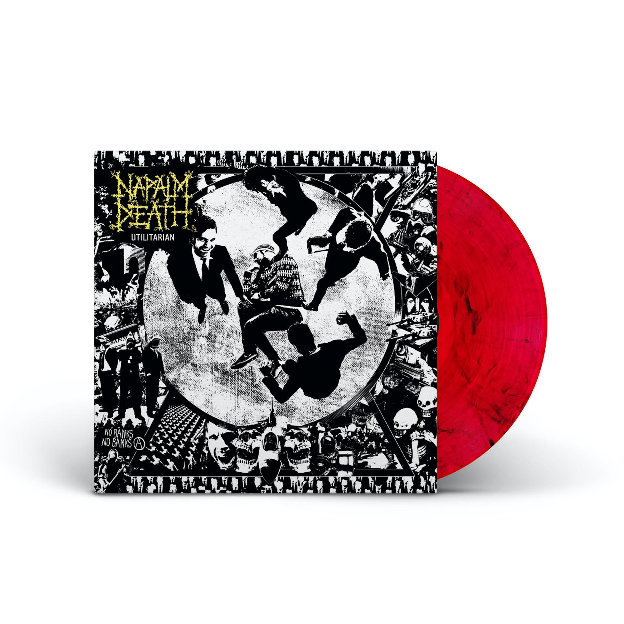 Napalm Death - Utilitarian (Decibel Edition) - Red Smoke LP