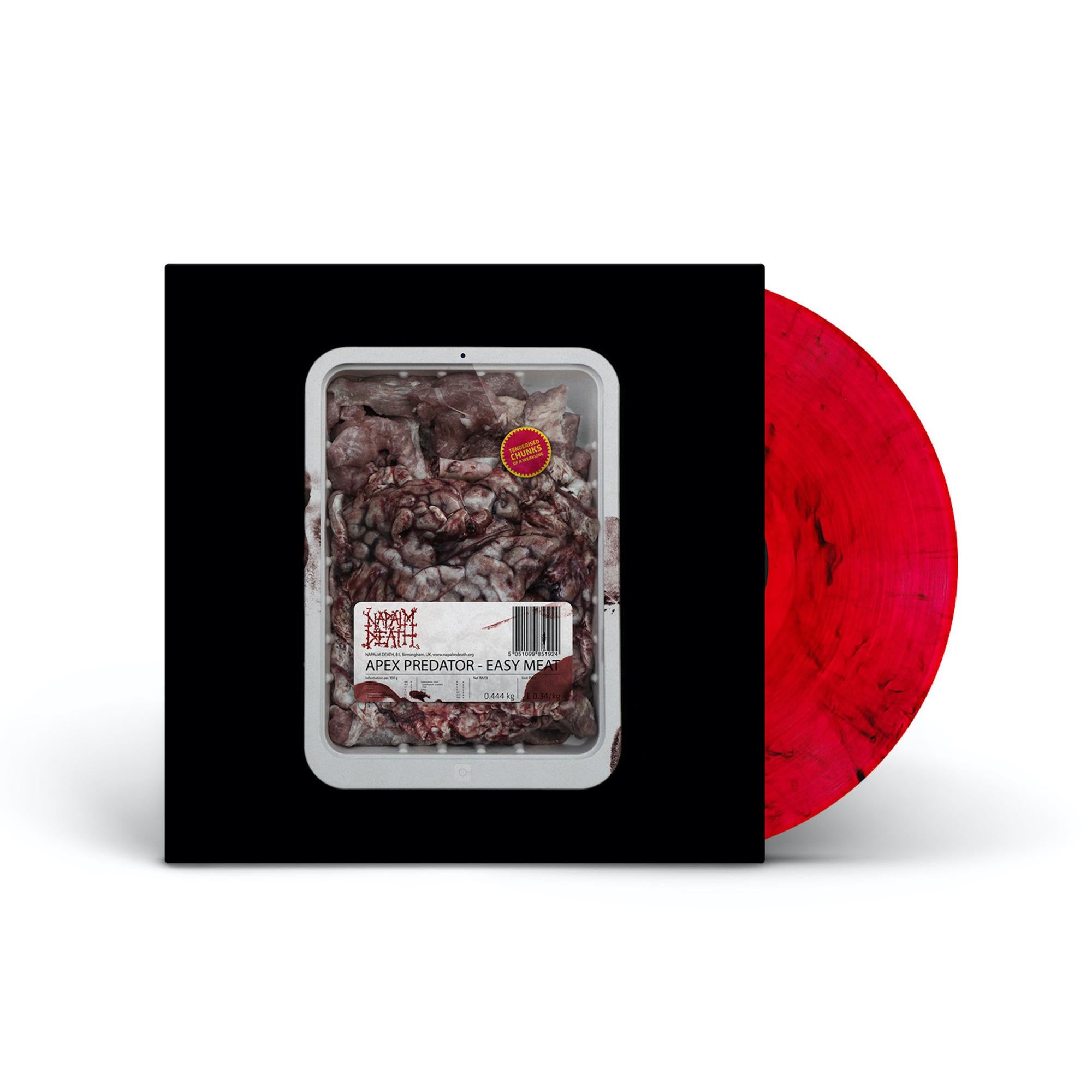 Napalm Death - Apex Predator - Easy Meat (Decibel Edition) - Red Smoke LP