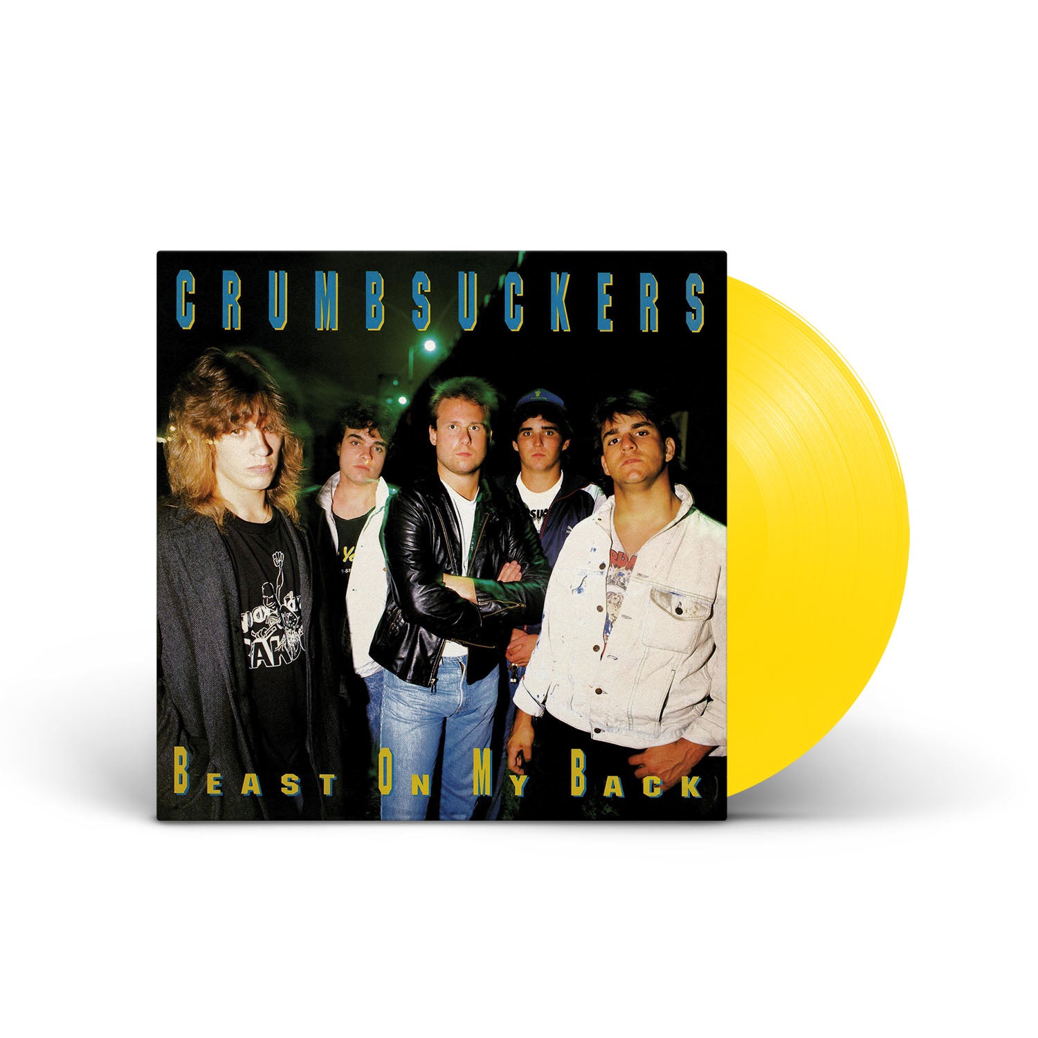 Crumbsuckers - Beast on My Back - Yellow Vinyl LP