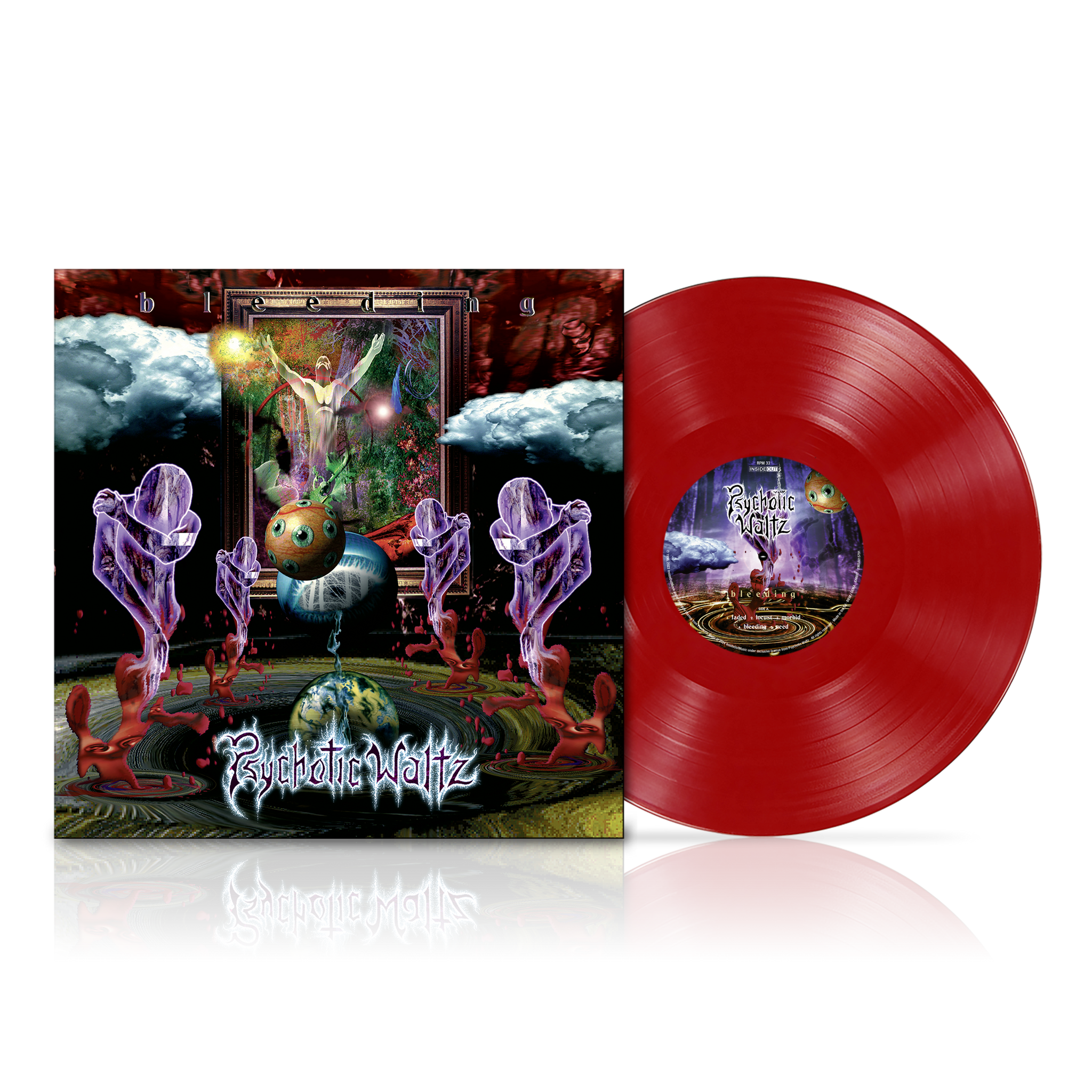 Psychotic Waltz - Bleeding (Re-issue 2024) - Red Vinyl LP