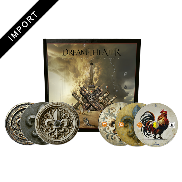 Dream Theater - Quarantième: Live à Paris - 3xCD+3xBlu-ray+Artbook Dream Theater - Quarantième: Live à Paris - 3xCD+3xBlu-ray+Artbook