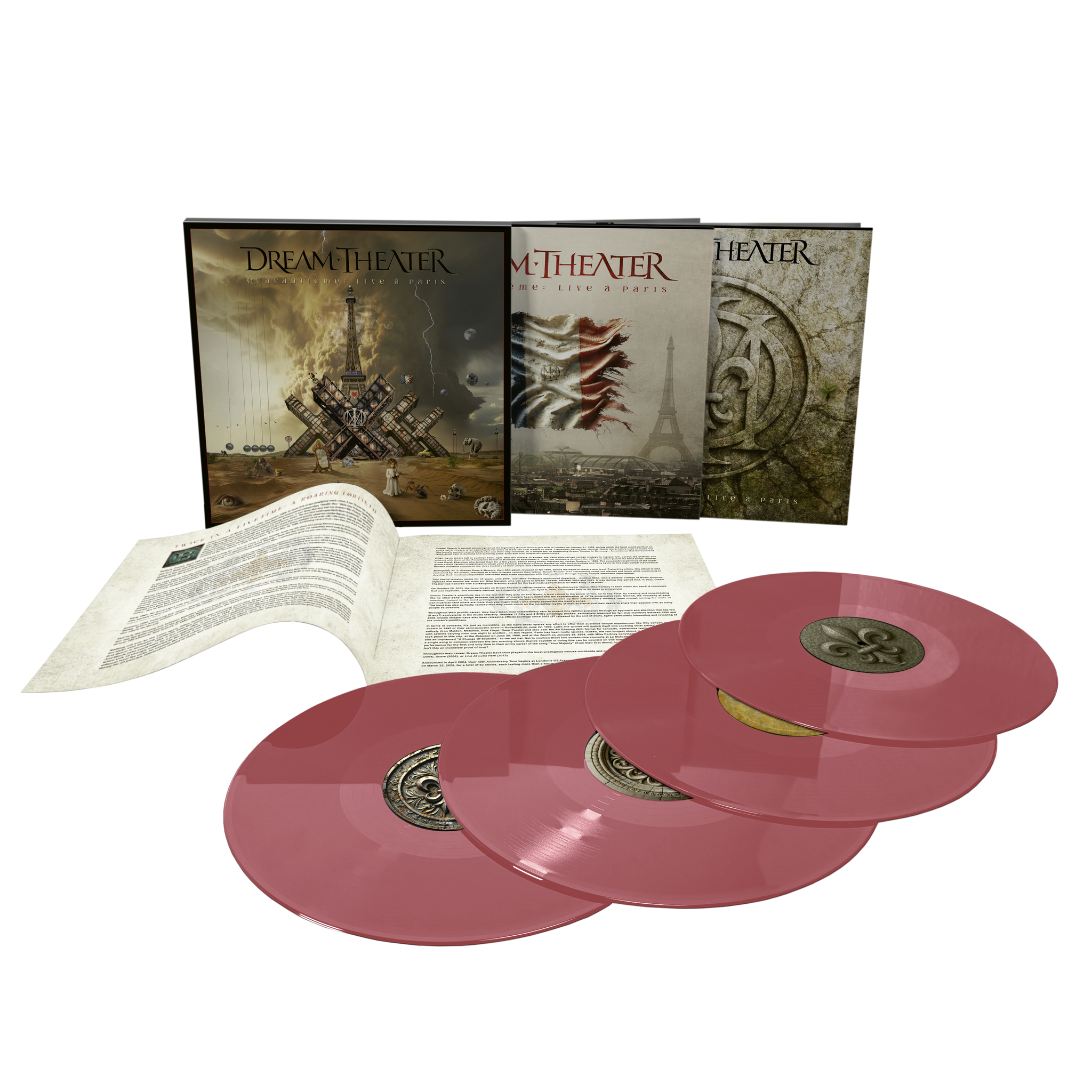 Dream Theater - Quarantième: Live à Paris - Fruit Punch 4xLP