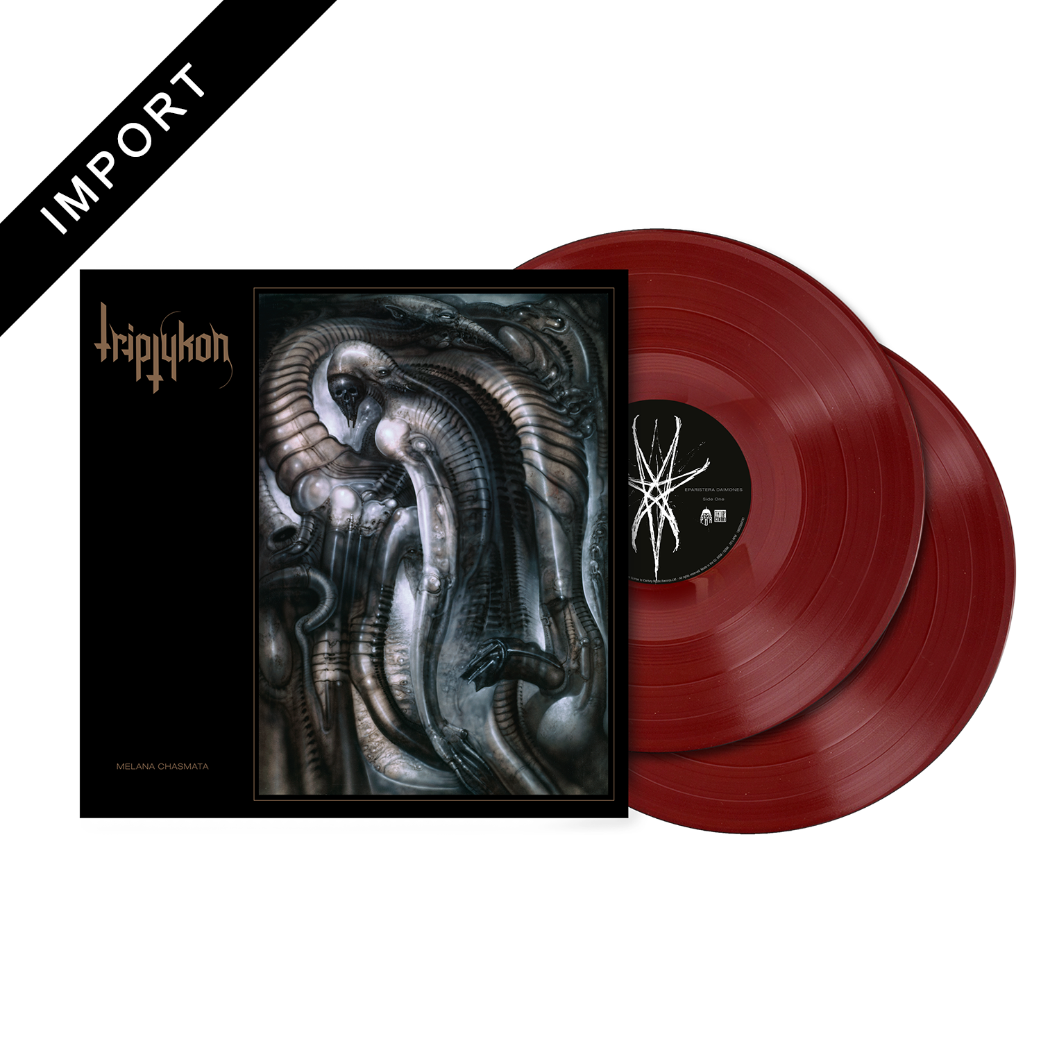 Triptykon - Melana Chasmata (Re-issue 2025) - Deep Blood Red 2xLP+Booklet