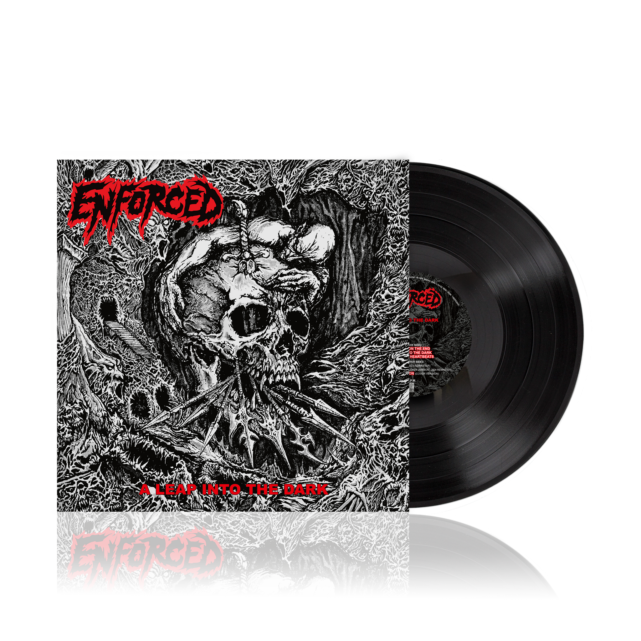 Enforced - A Leap Into The Dark - Black Vinyl EP