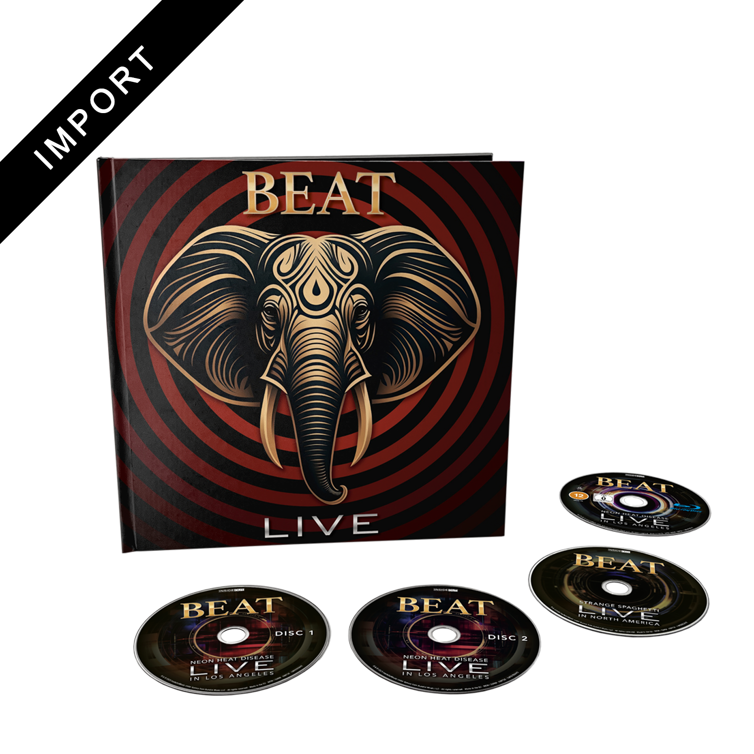 BEAT - Live - 3xCD+Blu-ray+Artbook