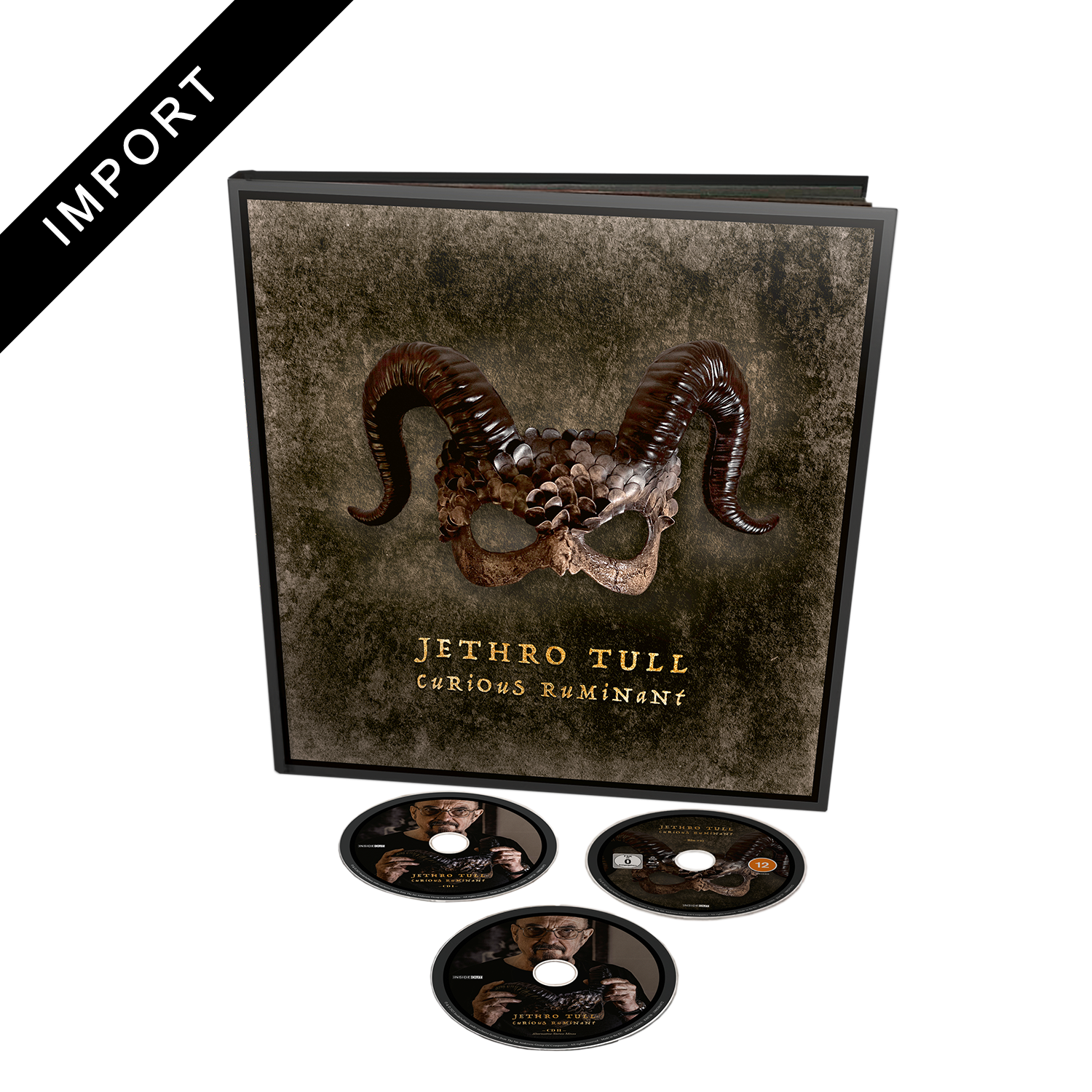 Jethro Tull - Curious Ruminant - Deluxe 2xCD+Blu-ray+Artbook