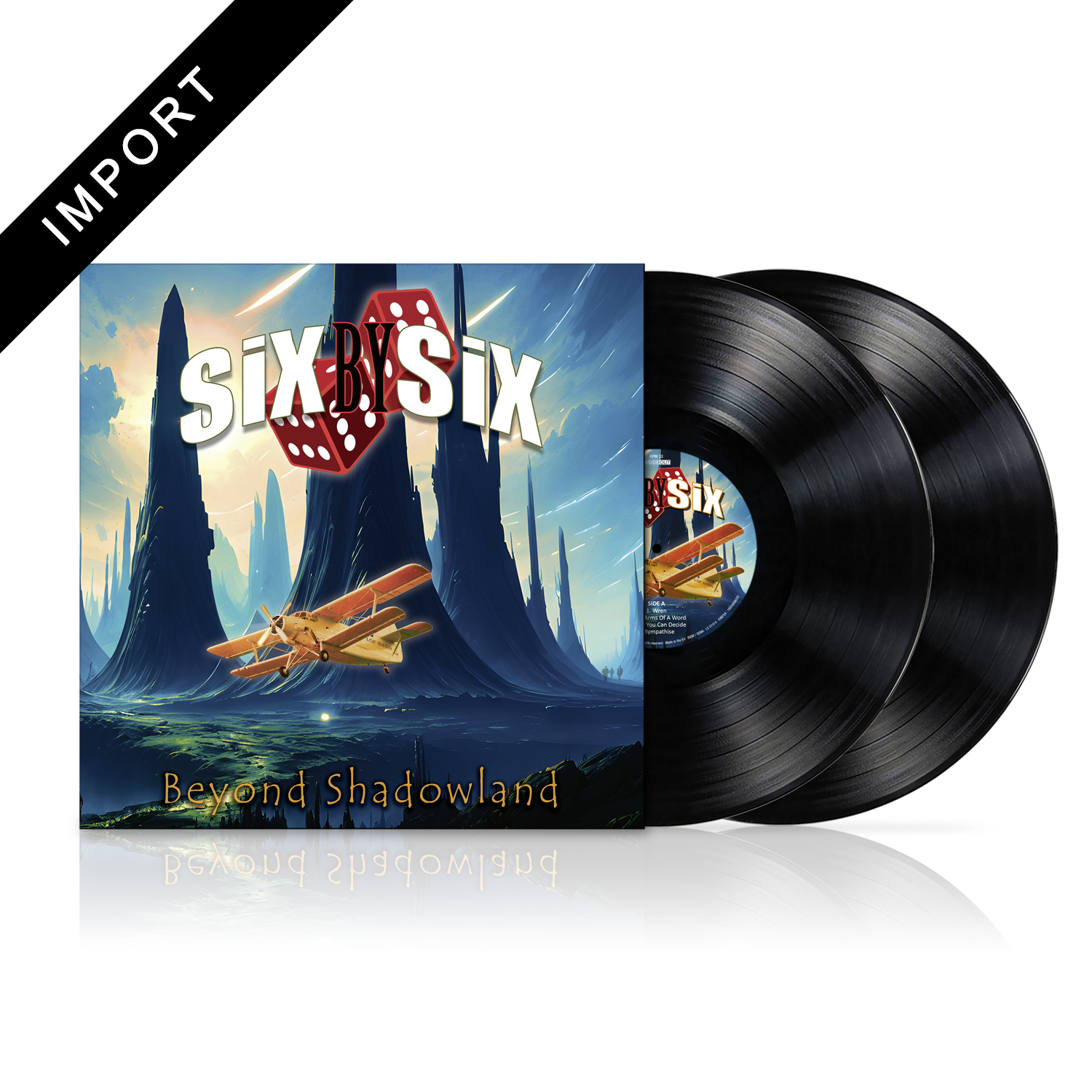 SiX BY SiX - Beyond Shadowland - Black Vinyl 2xLP