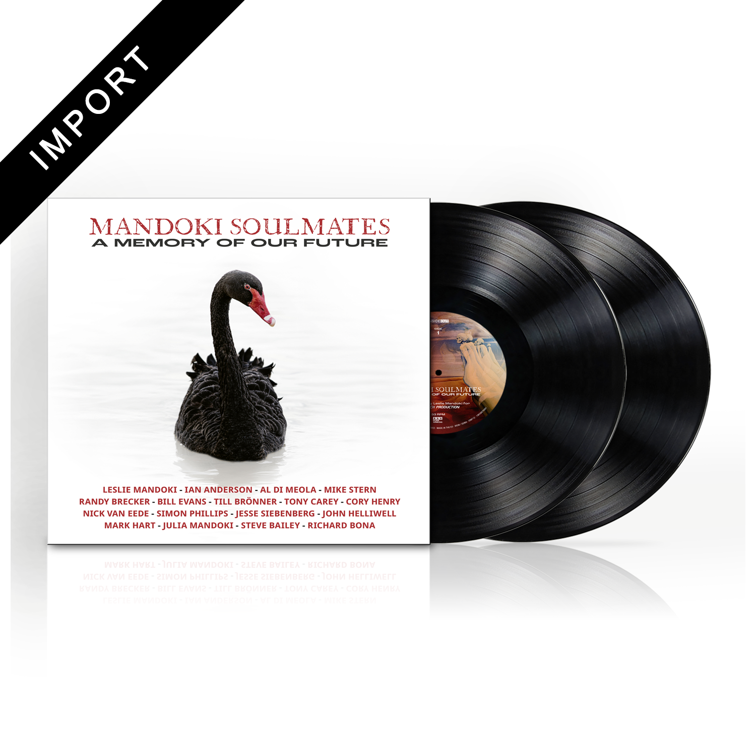 Mandoki Soulmates - A Memory Of Our Future - Black Vinyl 2xLP