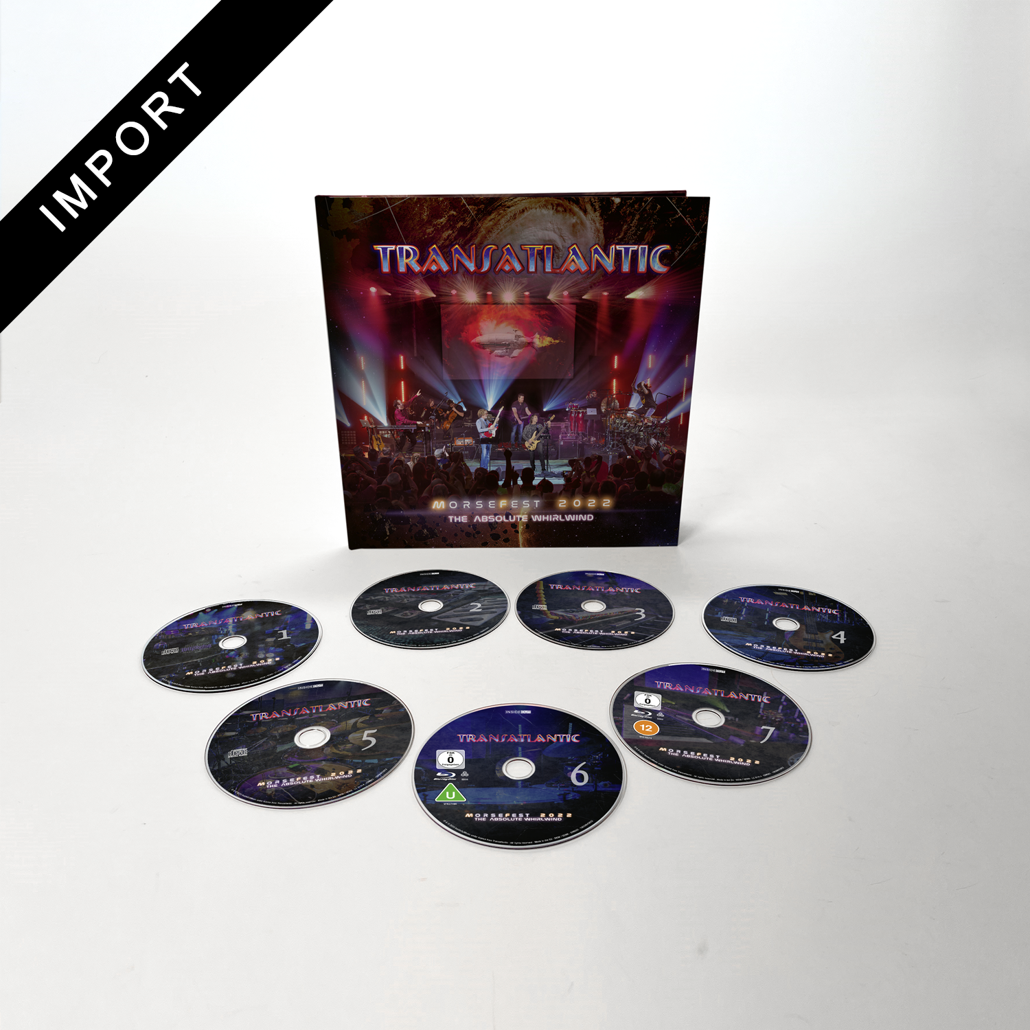 Transatlantic	- Live at Morsefest 2022: The Absolute Whirlwind - 5 CD + 2 BluRay Boxset